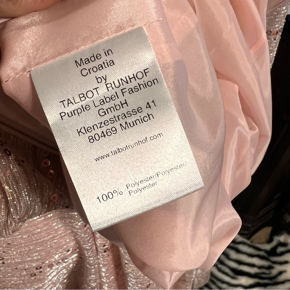 Talbot Runhof
One-Shoulder Sequin Voile Gown - Picture 12 of 16